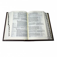БИБЛИЯ В КОЖАНОМ ПЕРЕПЛЕТЕ МАЛАЯ С КОММЕНТАРИЯМИ