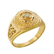 Перстень мужской золотой