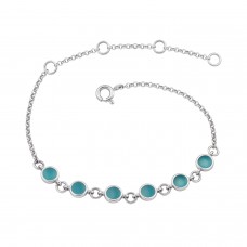 СЕРЕБРЯНЫЙ БРАСЛЕТ "КРАСКИ ЛЮБВИ"