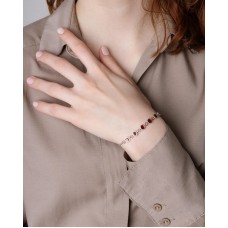 СЕРЕБРЯНЫЙ БРАСЛЕТ "КРАСКИ ЛЮБВИ"