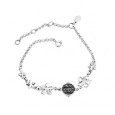 ЦВЕТОЧНЫЙ БРАСЛЕТ "МАТРОНА МОСКОВСКАЯ" ИЗ СЕРЕБРА