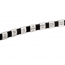 БРАСЛЕТ "СВЯТЫЕ ЖЁНЫ" ИЗ КОЖИ И СЕРЕБРА БРАСЛЕТ "СВЯТЫЕ ЖЁНЫ" ИЗ КОЖИ И СЕРЕБРА