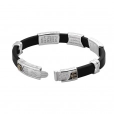 ЗОЛОТОЙ БРАСЛЕТ "ГЕОРГИЙ ПОБЕДОНОСЕЦ, НИКОЛАЙ ЧУДОТВОРЕЦ И СПИРИДОН ТРИМИФУНТСКИЙ"