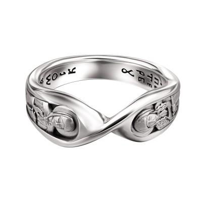 СЕРЕБРЯНОЕ КОЛЬЦО "КСЕНИЯ ПЕТЕРБУРГСКАЯ И МАТРОНА МОСКОВСКАЯ"