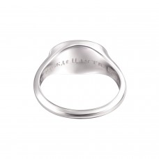 КОЛЬЦО "ПТИЧКА" С ГОРЯЧЕЙ ЭМАЛЬЮ