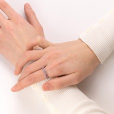 КОЛЬЦО С ФИАНИТАМИ И ГОРЯЧЕЙ ЭМАЛЬЮ