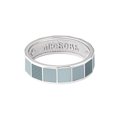 ЖЕНСКОЕ СЕРЕБРЯНОЕ КОЛЬЦО "ВЕРА, НАДЕЖДА И ЛЮБОВЬ"