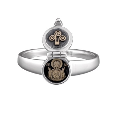 ЗОЛОТОЕ КОЛЬЦО-СКЛАДЕНЬ "ЗНАМЕНИЕ"