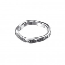 КОЛЬЦО ИЗ БЕЛОГО ЗОЛОТА "ЗАСТУПИ, СПАСИ И ПОМИЛУЙ..." КОЛЬЦО ИЗ БЕЛОГО ЗОЛОТА "ЗАСТУПИ, СПАСИ И ПОМИЛУЙ..."