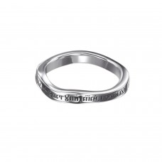 КОЛЬЦО ИЗ БЕЛОГО ЗОЛОТА "ЗАСТУПИ, СПАСИ И ПОМИЛУЙ..." КОЛЬЦО ИЗ БЕЛОГО ЗОЛОТА "ЗАСТУПИ, СПАСИ И ПОМИЛУЙ..."