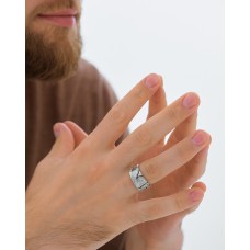 СЕРЕБРЯНОЕ КОЛЬЦО "АРХАНГЕЛ МИХАИЛ" СЕРЕБРЯНОЕ КОЛЬЦО "АРХАНГЕЛ МИХАИЛ"