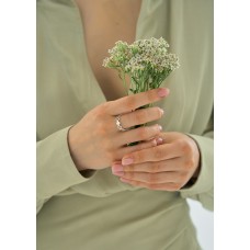 СЕРЕБРЯНОЕ КОЛЬЦО "КРЕСТИКИ" СЕРЕБРЯНОЕ КОЛЬЦО "КРЕСТИКИ"